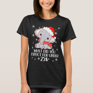 Funny White Elephant Pjs For Adults Under 15 20 T-Shirt