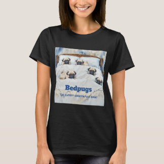 Funny White Pug – Professional Snorter – Cute T-Shirt
