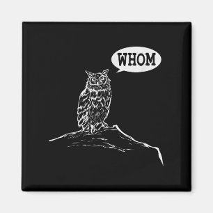 Funny Whom Owl Grammar Englieacher Magnet