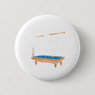 Funny Why I Lose At Billiards Pool Player Billiard 6 Cm Round Badge