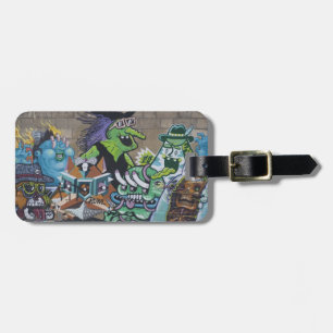 Funny Wicked Green Witch Luggage Tag