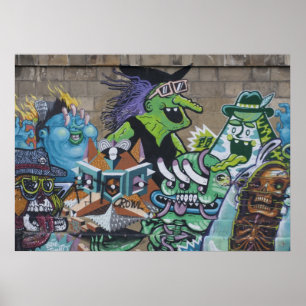 Funny Wicked Green Witch Poster