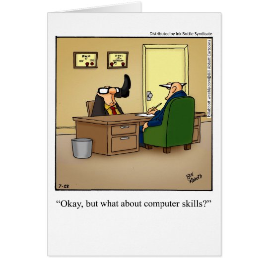 Funny "Wicked Mad Skills" Birthday Card For Him