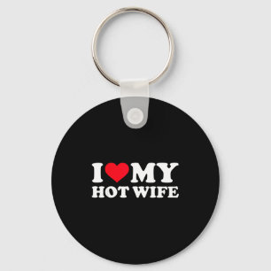 Funny Wife Red Heart Wife Key Ring