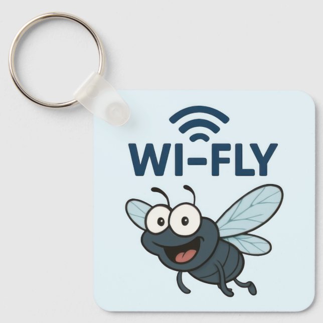 Funny Wifi Key Ring (Front)