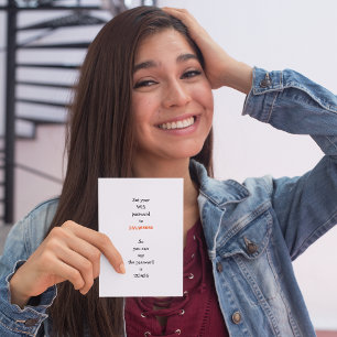 Funny Wifi Password Idea Quote Joke Humour Holiday Card