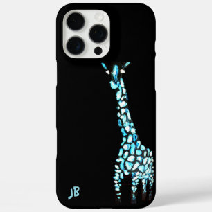 Funny Wild Animal Abstract Giraffe Personalised iPhone 16 Pro Max Case