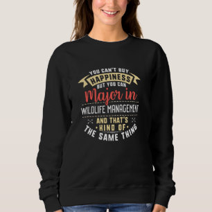 Funny Wildlife Management Major Student Shirt Grad