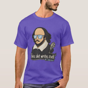 Funny William Shakespeare Quote Design retro T-Shirt