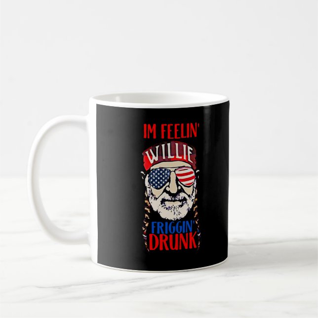 Funny Willie Outfits Classic Design Outlaws Love M Coffee Mug (Left)