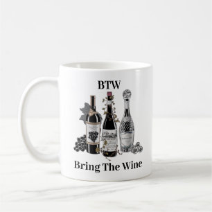Funny Wine Bottles Coffee Mug