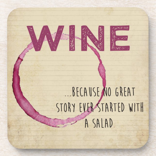 Funny Wine Coasters (Front)