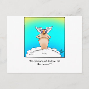 Funny Wine Gift! Postcard