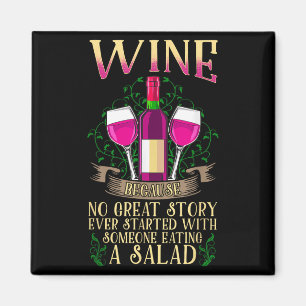 Funny Wine Gift - Wine Shirts For Women  Magnet