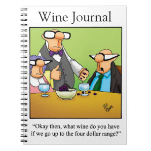 Funny Wine Humour Journal Gift