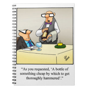 Funny Wine Humour Journal Gift