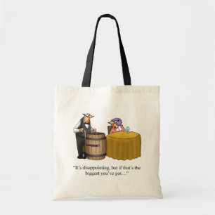Funny Wine Humour Tote Bag
