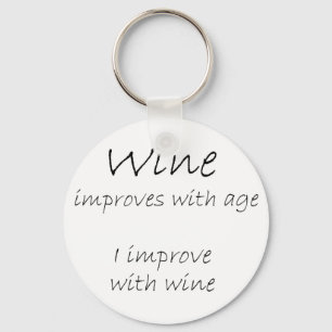 Funny wine quotes humour birthday gifts keychains