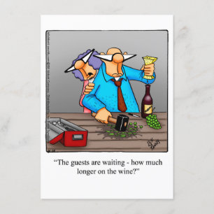 Funny Wine Tasting Party Invitations