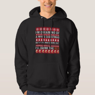 Funny Wine Tee Christmas, White Christmas, Drink