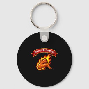 Funny Wing Lifting Chamon Key Ring