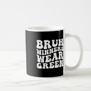 Funny Winners Wear Green Spirit Wear Team Game Col Coffee Mug