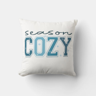 Funny Winter Cozy, Tis the Season to Be Freezin Cushion