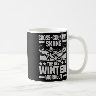 Funny Winter Sport Snow Cross-country Skiing Appea Coffee Mug