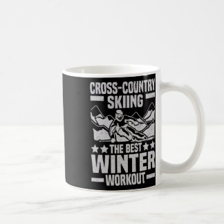 Funny Winter Sport Snow Cross-country Skiing Appea Coffee Mug
