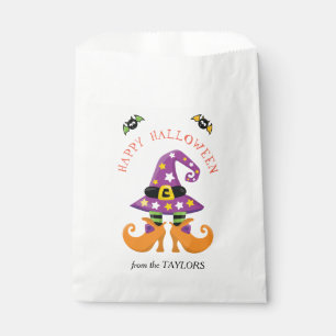 Funny Witch Feet Halloween Favour Bag