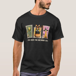 Funny Witch Salem Black Cats 1692 Halloween Postag T-Shirt