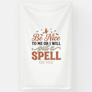 Funny Witch Spell Quote Halloween Vector Design_1 Banner
