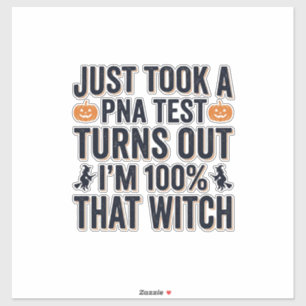 Funny Witch Test Halloween Quote Vector Design_1