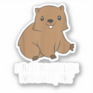 Funny Wombats I Just Really Like Wombats Ok Funny 