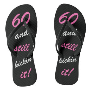 Funny Women's 60th Birthday Thongs