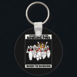 Funny Womens Kids Seven Ten Pin Laughing Mocking B Key Ring<br><div class="desc">Funny Womens Kids Seven Ten Pin Laughing Mocking Bowling</div>