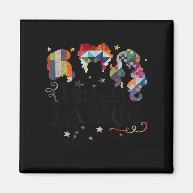 Funny Womens Quilting Quilter Sewer Sewing I Smell Magnet (Front)