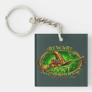 Funny Women's Statement Quote Key Ring