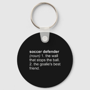 Funny Word Definition Soccer Defence Vocabulary Key Ring