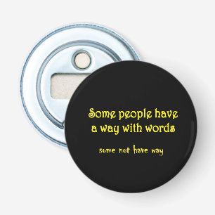Funny Wordplay: A Tale of Two Sentences Bottle Opener