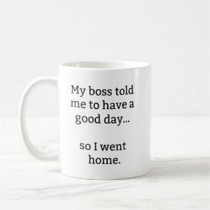 Funny Work Mug - Rude Mugs