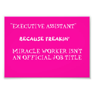 funny work quote photo print