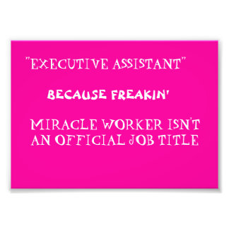 funny work quote photo print
