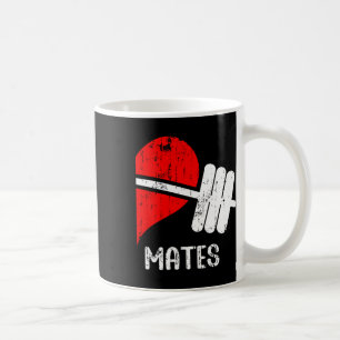 Funny Workout Romantic Couple Matching Gym Mates A Coffee Mug