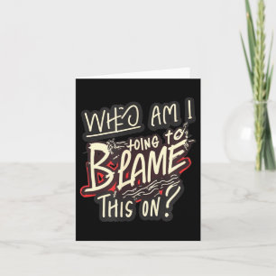 Funny Workplace Humour Sarcastic Quote Vintage Card