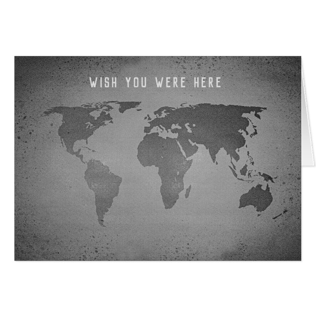 Funny world map (Front Horizontal)