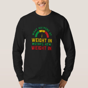 Funny World Of Weight Loss Slimming Watcher Weigh T-Shirt
