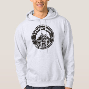 funny world traveller I haven't been everywhere  Hoodie