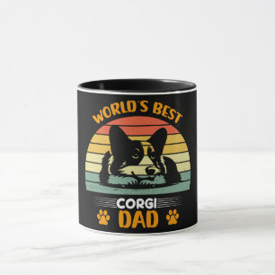Funny World's Best Corgi Dad Mug