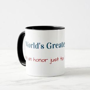 Funny  World's Greatest Father award Father's Day Mug